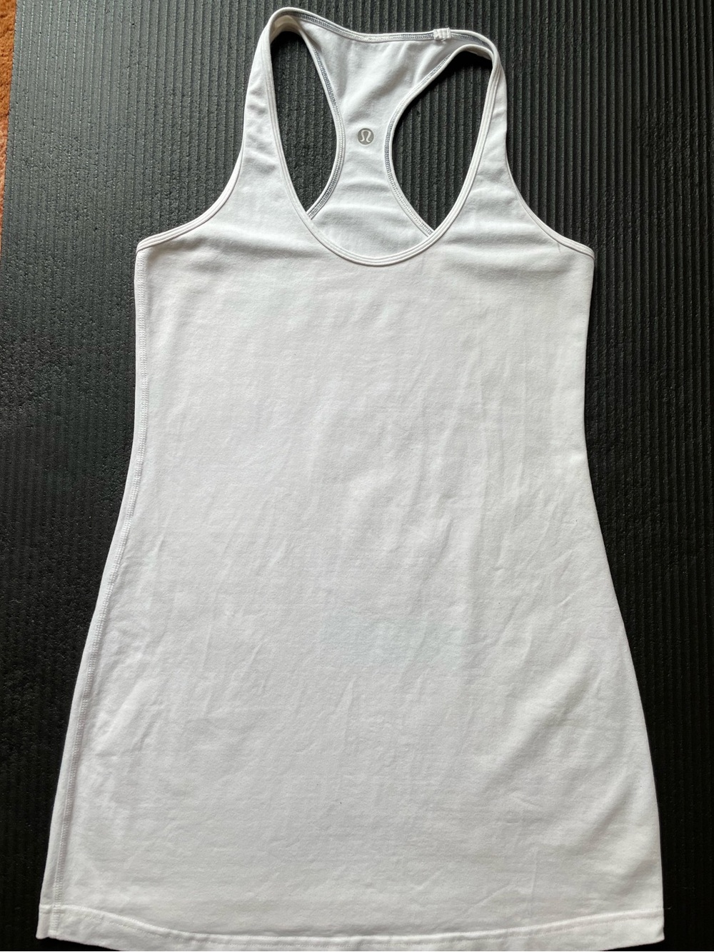 Lululemon Classic Cool Racerback Tank Top - White - Size 4 (XS)